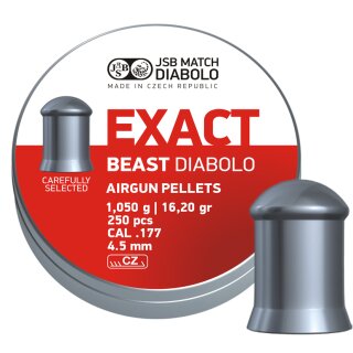 JSB exact beast | 4.52 | 1.050 | 250