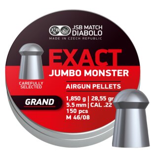 JSB exact jumbo monster grand | 5.52 | 1.850 | 150