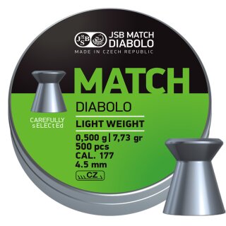 JSB match light | 4.50mm | 0.500g | 500St.
