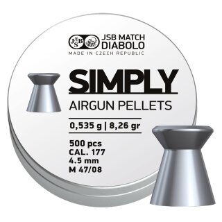 JSB simply heavy | 4.50mm | 0.535g | 500St
