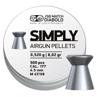 JSB simply middle | 4.50mm | 0.520g | 500St
